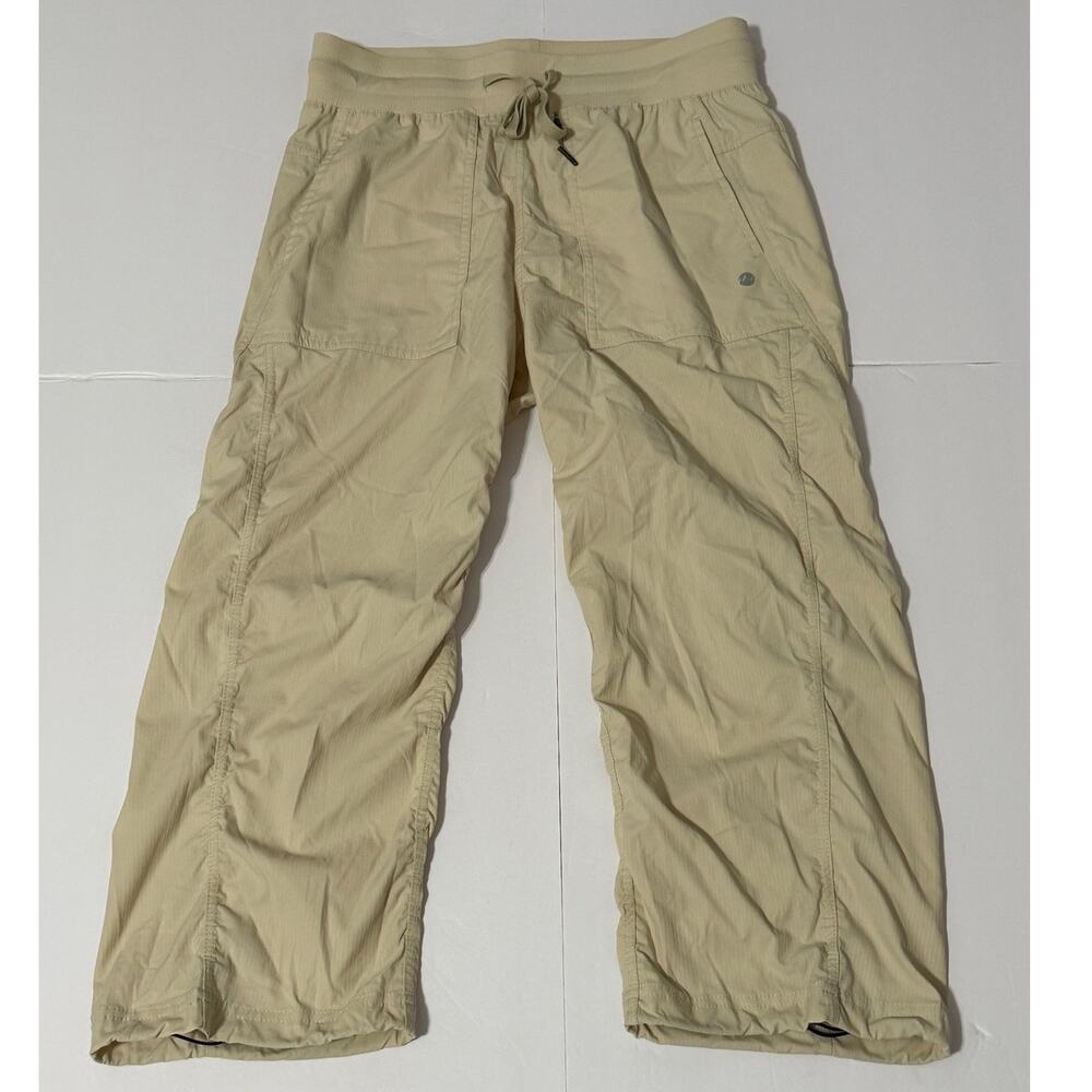 NWT Willit Activewear Cream Women's Capri Pants, Size S